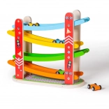 Piste de course en bois pour voitures par Bigjigs Toys