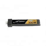 Tattu batterie LiPo 300 mAh 3,8 V 75C 1S HV BT2.0 (pack de 5)