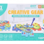 Jeu de construction à visser pour enfants, 188 pièces
