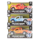 Jeep en métal à rétrofriction avec portes ouvrantes