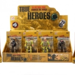 Figurines de soldats avec armes – lot de 12 pièces