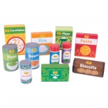 Ensemble de Produits Alimentaires Durables en Bois pour Enfants