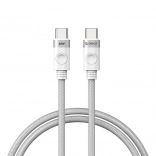 Orico câble de charge USB‑C vers USB‑C 60 W, blanc