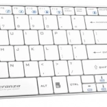 Clavier et souris sans fil slim 2,4 GHz LIBERTY blanc