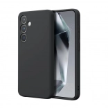 Coque en silicone Color Cover pour Samsung Galaxy S24+ – noire