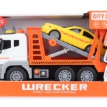 Transporteur de voitures en plastique à piles 1:12 avec lumières et sons