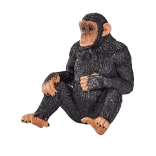 Figurine réaliste de chimpanzé
