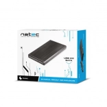 Boîtier externe en aluminium Natec Rhino pour disques 2,5"