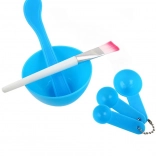 Ensemble de préparation de masques et de coloration des cheveux - bol, mesures, pinceau