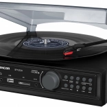 Tourne-disque avec tuner FM, USB/SD, MP3 et Bluetooth