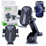 Support de téléphone de voiture universel et robuste – pare-brise, tableau de bord et grille d’aération