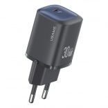 Chargeur secteur USB‑C 30 W GaN noir