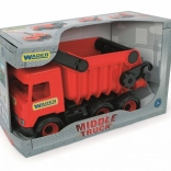 Camion benne rouge Wader Middle Truck