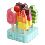 Le Toy Van set de glaces en bois Honeybake