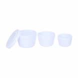 Gobelets d’eau pour arts plastiques – lot de 3 pièces