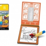 Coloriage Magique à l'Eau Véhicules de Transport