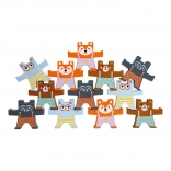 Bino jeu d’équilibre ours