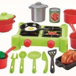 Set de cuisson avec ustensiles et accessoires