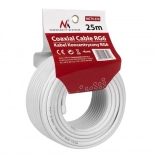 Câble satellite coaxial RG6 25 m 1.0 CCS MACLEAN