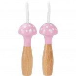 Corde à sauter rose à pois VILAC