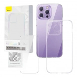Coque transparente et verre trempé BASEUS Corning pour iPhone 14 Pro Max