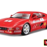 Modèle métallique Ferrari F355 Challenge de Bburago à l'échelle 1:24