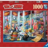 Puzzle 2D 1000 pièces Tom et Jerry