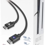 Câble de charge et de données USB‑C pour manettes PlayStation 5 HORI 3 m
