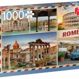 Puzzle Salutations de Rome 1000 pièces JUMBO