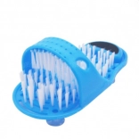 Brosse de douche pour laver les pieds avec pierre ponce et ventouses