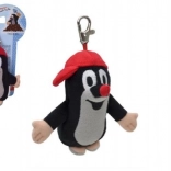 Krtek avec casquette et mousqueton 10 cm