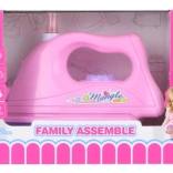 Fer à repasser pour enfants à piles et à eau avec lumière et son