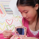 Fabrication et peinture d’une petite boîte à cosmétiques