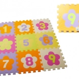 Puzzle en mousse chiffres 28 × 28 cm – tapis de jeu pour enfants