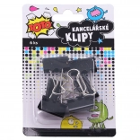 Pinces de bureau 25 mm, 6 pcs