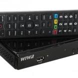 tuner WIWA H.265 LITE DVB‑T2/DVB‑T avec prise en charge HEVC H.265 et Full HD