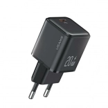 Chargeur secteur 1xUSB‑C PD 3.0 20W Rapide noir