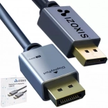 Câble DisplayPort 4K 60Hz 2m IZOXIS