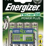 Batteries rechargeables ENERGIZER Power Plus AA L91 2000 mAh, 4 pcs