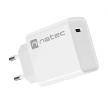 Chargeur secteur NATEC Ribera 1x USB‑C 20 W blanc