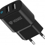 Chargeur secteur 2× USB‑A 12 W 2,4 A