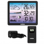 Station météo avec capteur sans fil METEO SP107, noir