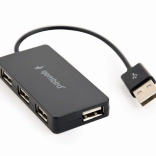 Hub USB noir 4 ports