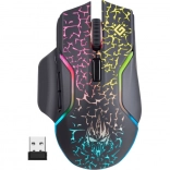 souris de jeu sans fil Defender Oneshot avec rétroéclairage RGB 3200 DPI
