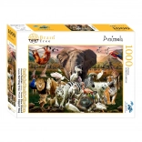 Puzzle Animaux 1000 pièces