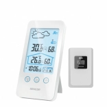 Station météo sans fil Sencor SWS 3000W avec prévisions et mesure de l’humidité