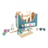 Coffret à outils en bois 2-en-1 Nordic