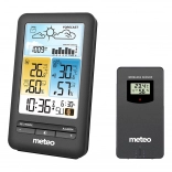 Station météorologique domestique Meteo avec capteur sans fil et DCF