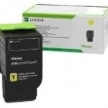 Toner jaune LEXMARK 78C2XYE, rendement extra élevé