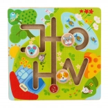 Lucy & Leo Vallée ensoleillée – labyrinthe moteur en bois